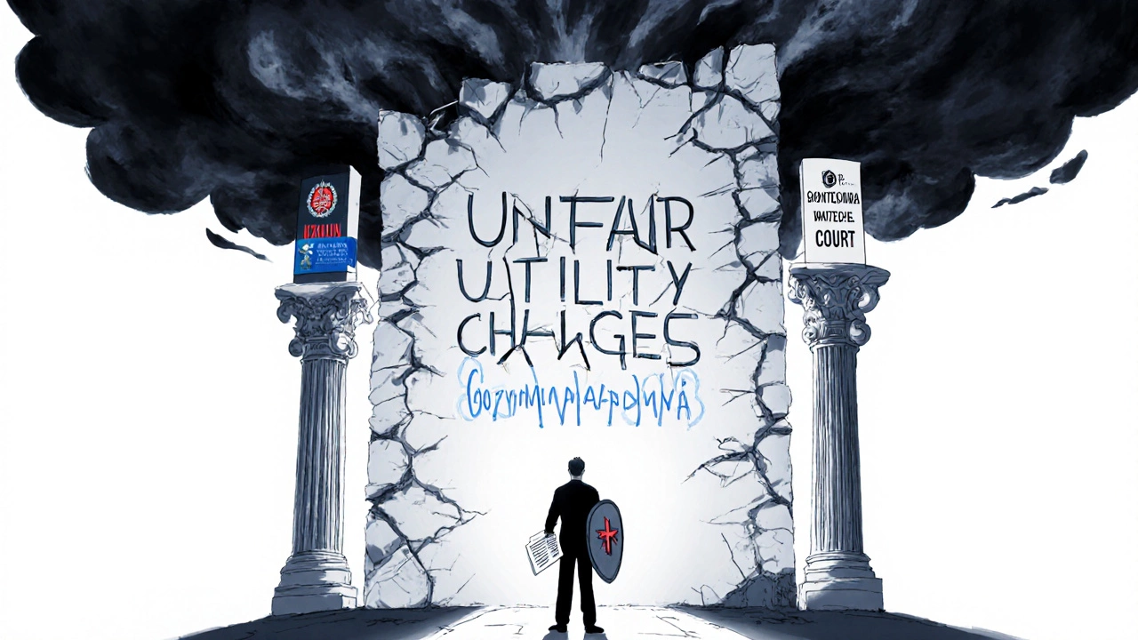 Человек разрушает стену неправильных начислений ЖКХ, опираясь на государственные институты и документы.