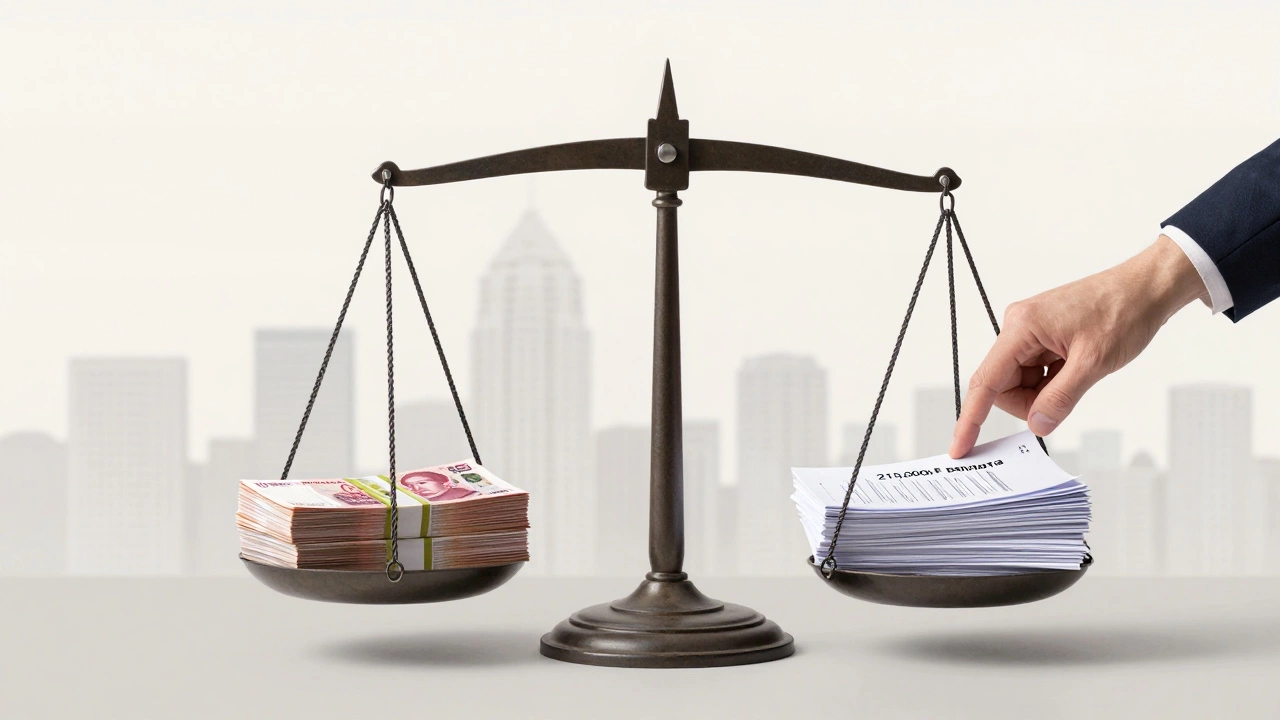 Весы справедливости: расходы на суд против выплаты, документы перевешивают деньги