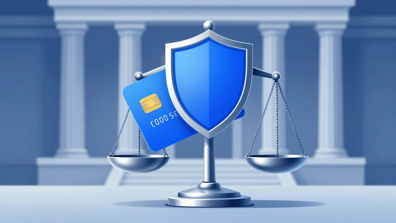 Весы правосудия с картой и щитом в стиле векторной графики.