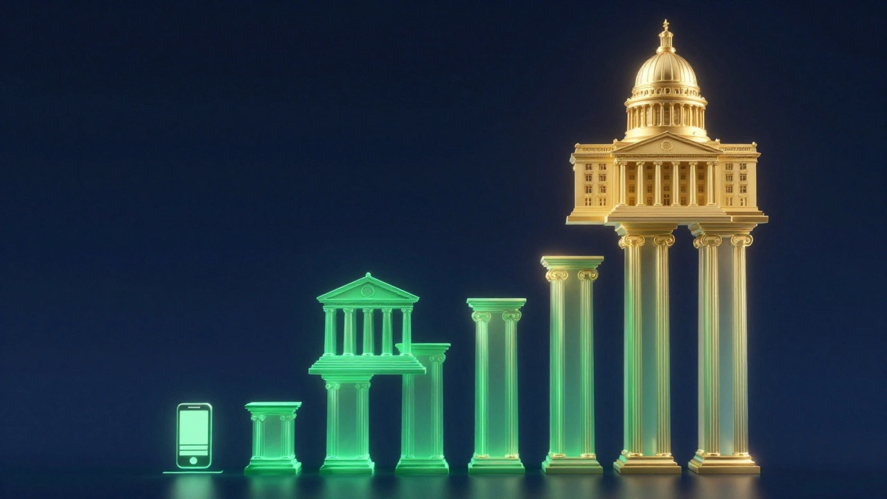 Концептуальная схема иерархии обращения от банка к регулятору